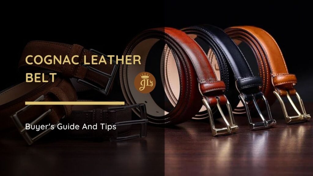 Cognac Leather Belt