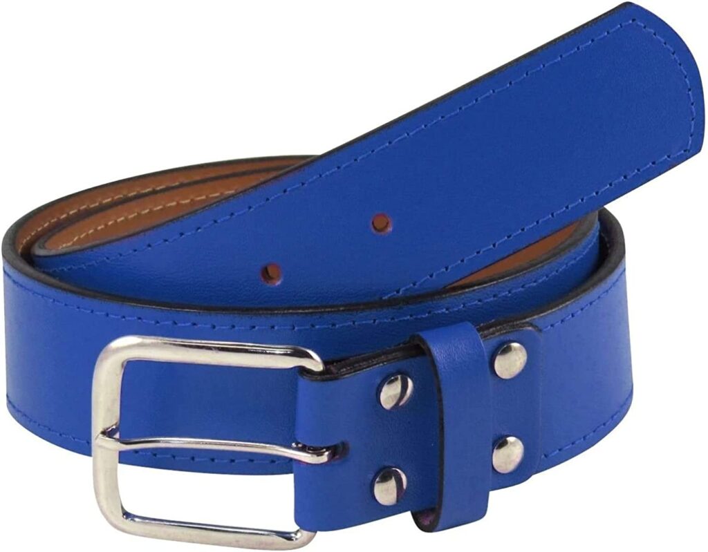 Leather Baseball Belts