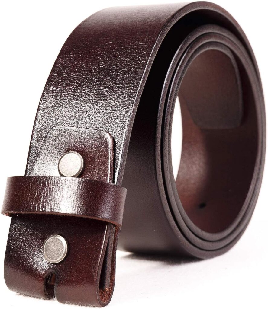 Best Leather Belts Without Buckles