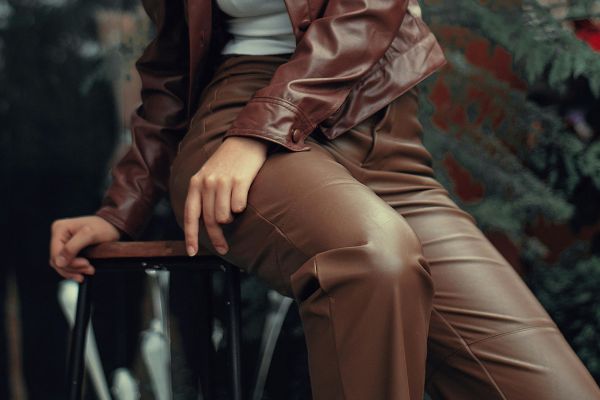 How to Style Leather Pants 