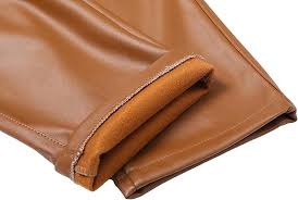 Brown Leather Pants